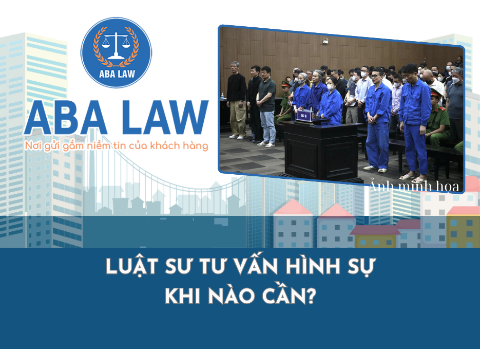 Luật Sư Tư Vấn Hình Sự